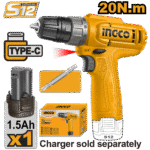S12 20nm Cordless drill (cdli12456) 50,000 frw